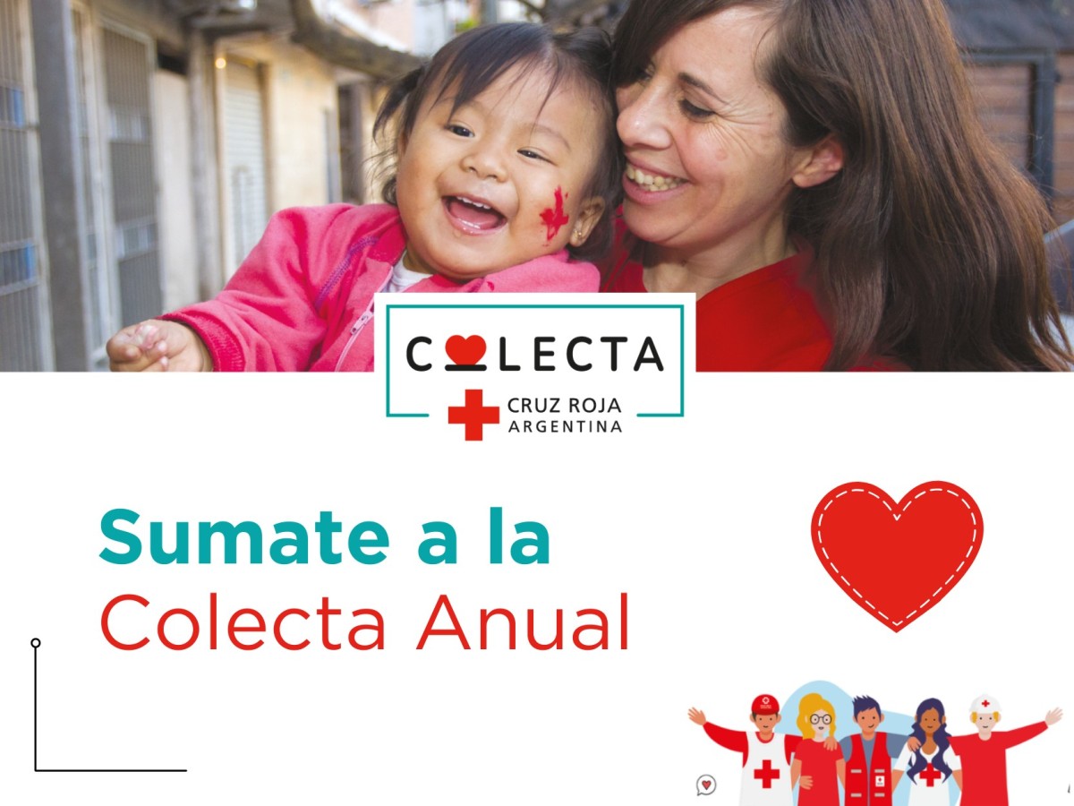 Una semana para multiplicar la ayuda: comienza la Colecta Anual de Cruz Roja Argentina