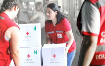 Cruz Roja Argentina comenzó la primera colecta en el país