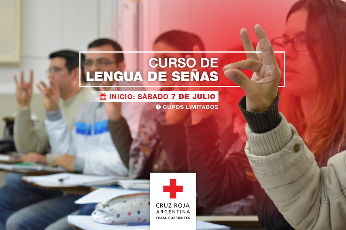 Cruz Roja Dictará Curso De Lengua De Señas Cruz Roja Argentina Filial Corrientes