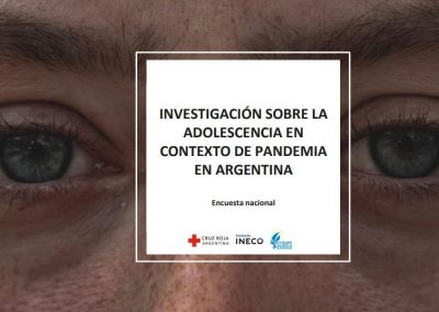 Investigación sobre Adolescencia en contexto de pandemia en Argentina